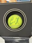 Anna Kournikova Signed Framed Tennis Ball Display Autographed Jsa Coa