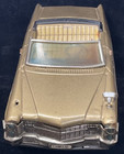 Vintage Gold Cadillac Tin Toy Car   Battery Op  japan 