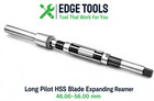 Longpilot Hss H16 Adjustable Hand Reamer 1 13 16  To 2 7 32  Kingpin Repair Usa