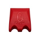 Q-claw Qclaw Portable Pool billiards Cue Stick Holder rack - 2 Place - Red