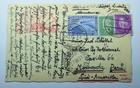 1931 Graff Zeppelin Flown Cover card Germany Peru Arctique Post 2rm Polar Fahrt