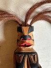 Pacific Northwest first Nations Tlingit Haida Carved Cedar  Wild Woman