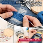 Patchmaker 2 0 Kit  Mini Portable Patch Darning Looms Kit  Patchwork Weaving Too