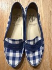 Cole Haan Blue And White Pinch Weekender Loafer Slip On 8b