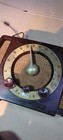 Vintage 1950s Zenith H724 Brown Bakelite Am fm Tube Table Top Radio - Works