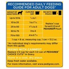 Pedigree High Protein Beef   Lamb Dry Dog Food For Adult Dog  18 Lb  Bag