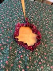 Victorian Floral Country Prairie Christmas Tree Skirt 54  Diameter