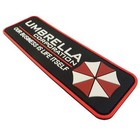 Umbrella Corporation Resident Evil Cosplay Pvc Rubber 3d Hook Patch