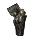 Vtg Safariland Colt Basket Weave Rh Holster 10-a Utility Belt Police Tactical