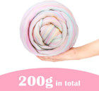7 02oz Colored Wool Roving Natural Fiber For Needle Felting Spinning Crafts Diy