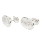 Tiffany   Co  Bean Cufflinks Elsa Peretti Silver Sv925 1 2 X 2 0cm Accessory