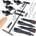 Universal 4 Passenger Golf Cart Seat Belt Bracket Kit For Ezgo     