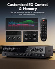 Stereo Receivers  Premium 1000w Peak Power 6 Channel Audio Amplifier With Blu   