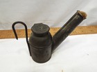 Antique Tin Coal Miners Lamp Mining Light Cap Safety Hat Mount Teapot Lantern C