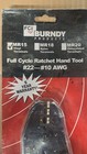 Burndy Mr15 Ratchet Crimper  Full Cycle  22-10 Awg Vinyl Insulated Free Shipping