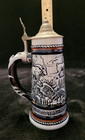 Vintage Beer Stein Lidded Avon 1976 Rocky Mountain Wildlife Made In Brazil 