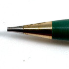 Sheaffer Pfm Mechanical Pencil Twist Green Gold Vintage White Dot