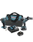 Makita Xt288t 18v Cordless Hammer Drill Combo Kit W  2  5 0 Ah Batteries