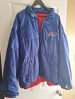 Vintage Starter Buffalo Bills Jacket Rare Nfl Puffer Reversible Size L 90s
