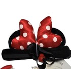 Disney Pets Collection Minnie Mouse Dog Costume Dress W  Ears Red white M