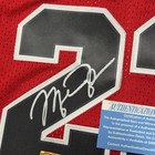 Signed Michael Jordan Jersey Chicago Bulls Red Coa Autograph