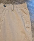 Under Armour Mens Match Play Vented Golf Pants Actual 32 X 30 5 Khaki Beige
