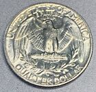 1955-d Choice Bu Uncirculated Washington Silver Quarter   Sp729