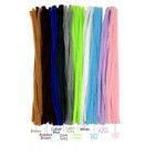100 Pcs Mixed Colour High Quality Pipe Cleaners   5 Colors To Choose