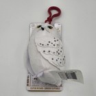 New Harry Potter s Hedwig The Owl Clip On Wizard Plush Keychain 