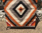 Early Navajo Transitional Rug 5 Color Weaving  Authentic 47    X 37    Eye Dazzler