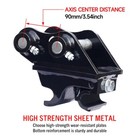 Mini Excavator Quick Hitch Coupler Attachment - Fits 0 8-2 Ton Excavator