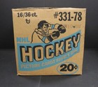 1978 79 Topps Hockey Wax Empty Trading Card Display Case  331
