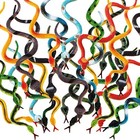 32 Pcs Plastic Snake Bulk  4  Halloween Rubber Fake Snakes Toys