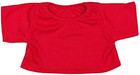 Red T-shirt Outfit Teddy Bear  Fits Most 14 -18  Build-a-bear And Make Your Own