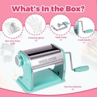 Polymer Clay Press Machine clay Roller Machine includes Non-stick Sheets glov   