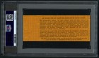 Woodstock Ticket August 17  1969  Sunday Grade 10 Gem Mint Psa Slabbed