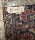 Antique Hand-knotted Sarouk Rug 4x6 Red Navy Floral Wool Circa 1930s