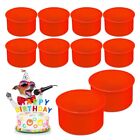4 Inch Silicone Mini Cake Mold Round Baking Pans Non-stick Silicone Baking Molds