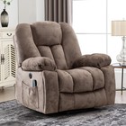 Ebello Power Lift Recliner Chair W  Massage   Heat For Elderly Overstuffed Wide