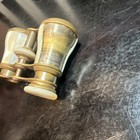 Antique Lamayre Paris Mother Of Pearl   Brass Opera Glasses Bad Condition