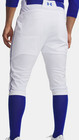 Under Armour  Baseball Utility-pro White Royal Piped Knicker Pants Size  Mens L