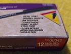 Vintage Sanford Onyx Rollerball Pens Red Ink Micro 0 2mm Box Of 12 Nos