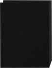 Large Capacity Deep Black Photo Album Holds 300 4x6 Photos With Clear Pockets