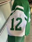 Vintage Stitched Wilson Joe Namath  12 New York Jets Nfl Football Jersey Size 46
