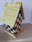 Fits With Mackenzie Childs  Manifesto  Birdhouse Made By Me