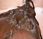 Antique French Art Nouveau Bronze Signed Desk Tray By Albert Marionnet 1852-1910