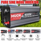 Pure Sine Wave Inverter 4000w 6000w 8000w 12v 24v - 110v 120v Solar Off Grid Lcd