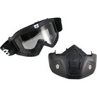 Full Face Mask Goggles Foam Padded Shatterproof Anti Fog Perfect For Burning Man