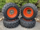4-12-16 5 Sks-1 Skid Steer Tires rims For Bobcat A300 a770 s750 s770 s740-9 hub