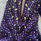 Skating Dance Dress Purple